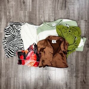Princess Polly Assorted Tops (6 Tops) Bundle Size Small/Medium